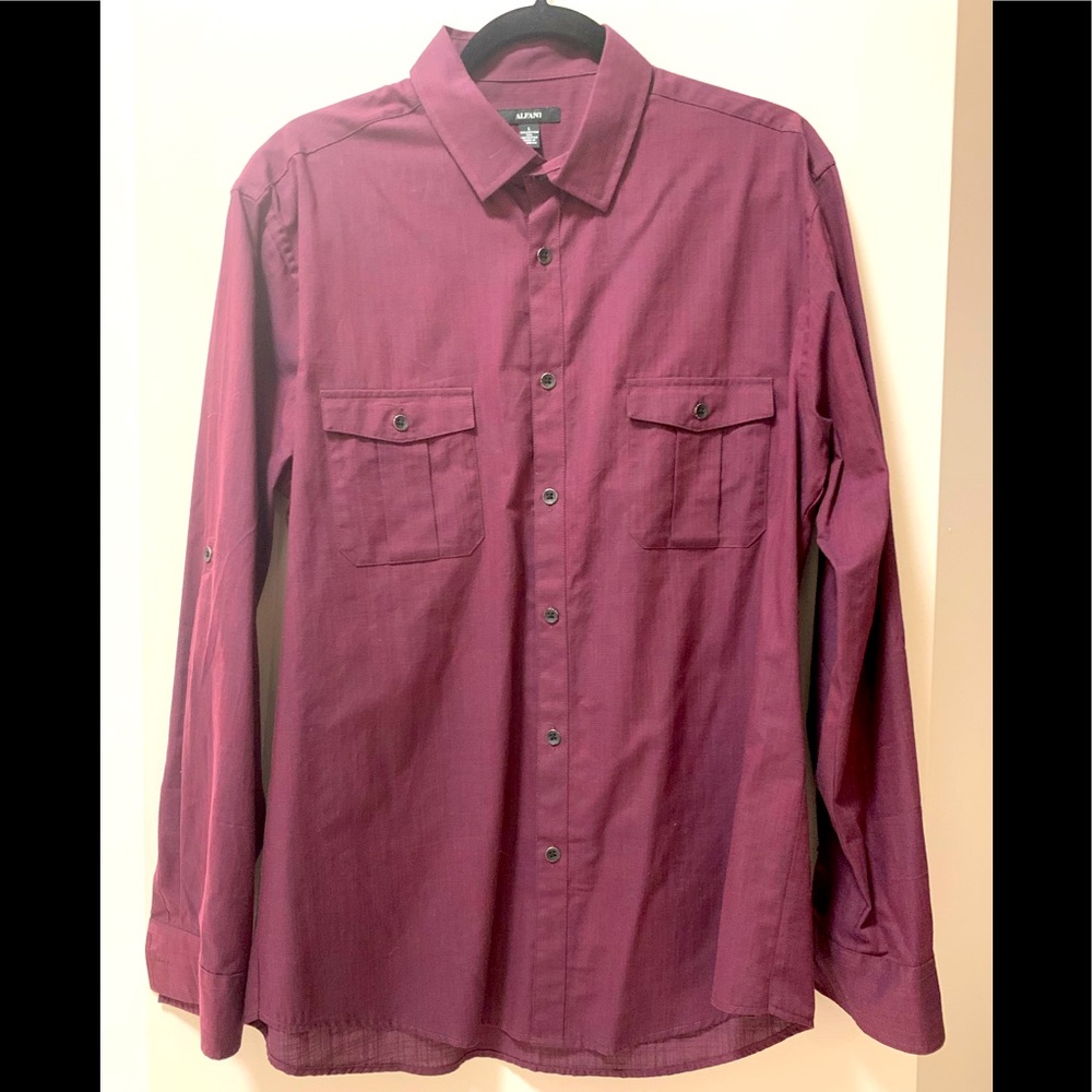 Alfani Button Down Shirt